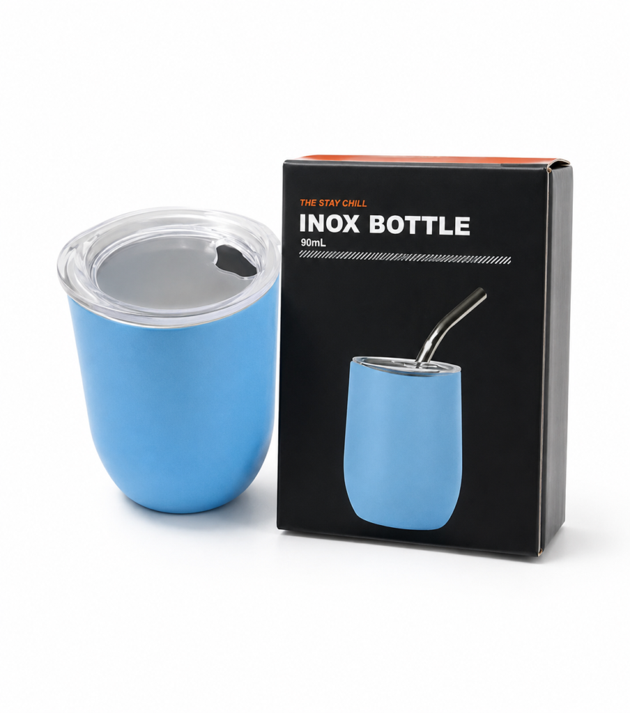 Copo Inox com canudo Fornecedor Atacado Caixa Fechada