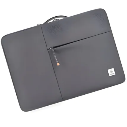 Case Resistente à Água Wiwu 14" Notebook MacBook Cinza Fornecedor Atacado Caixa Fechada