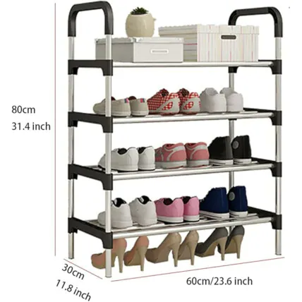 Sapateira Vertical Organizadora 4 Niveis Starmega ST-485 Fornecedor Atacado Caixa Fechada