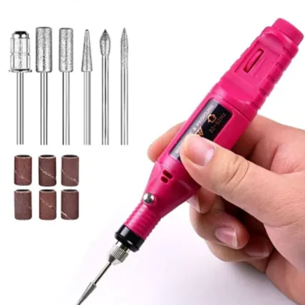Lixadeira Elétrica Portatil Lixa para Unhas Profissional AZ-002 Fornecedor Atacado Caixa Fechada
