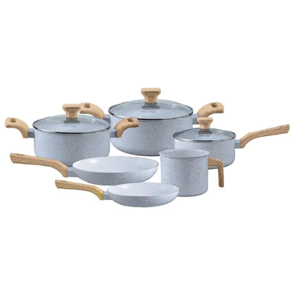 Conjunto Jogo 6 Panelas Pratic Cook Grafite Indução Mimo Fornecedor Atacado Caixa Fechada