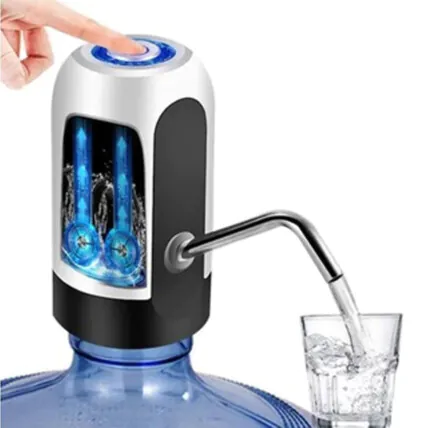 Bomba Elétrica para Galões Recarregável Indicador LED 4W (via porta USB) - KP-TA12 Fornecedor Atacado Caixa Fechada