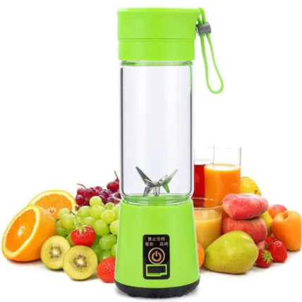 Mini Liquidificador para Sucos 380ml 2200 RPM Recarregável KNUP - KP-TA01 Fornecedor Atacado Caixa Fechada