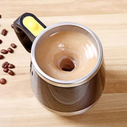 Caneca Térmica Mixer Recarregável Hélice em Capsula Magnético 350ml 02687 - J36 Fornecedor Atacado Caixa Fechada