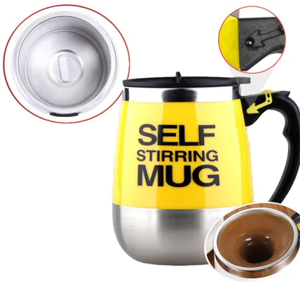 Caneca Mixer Recarregável Hélice em Capsula Magnético 350ml com Custumização Disponível 04020 - U-1711-CD Fornecedor Atacado Caixa Fechada