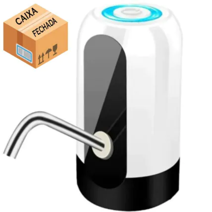 CAIXA FECHADA 60 Unidades Bomba Filtro Bebedouro para Galão de Água Elétrica Recarregável Universal 03459 - DP-029 Fornecedor Atacado Caixa Fechada