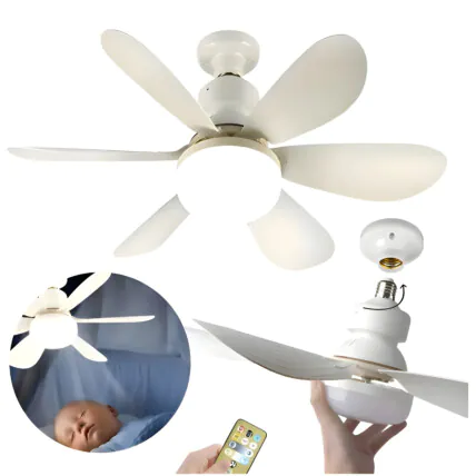 Ventilador De Teto 120w Led 3 Modos De Iluminação Bivolt 127/220v Fornecedor Atacado Caixa Fechada