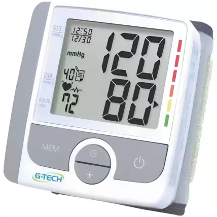 Aparelho De Pressão Digital Autom De Pulso G-tech Gp300 Fornecedor Atacado Caixa Fechada