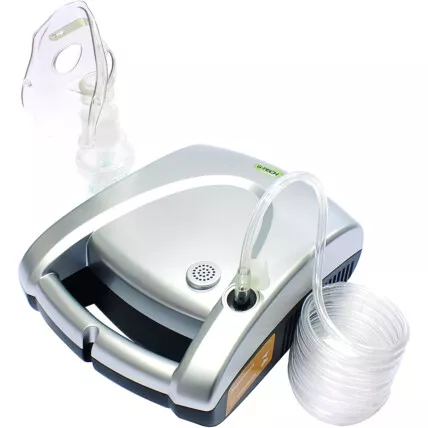 Inalador Nebulizador Compressor G-tech Bivolt Nebcom V Prata Fornecedor Atacado Caixa Fechada
