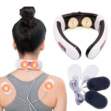 Massageador de Pescoço Cervical Lombar Portátil - LG-C121A Fornecedor Atacado Caixa Fechada