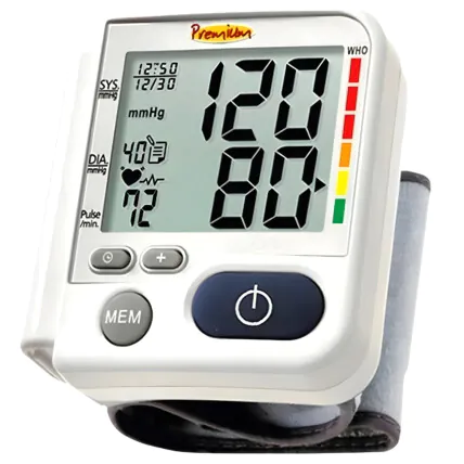 Medidor de Pressão Tensiômetro Digital De Pulso Premium LP200 Pressão Arterial Fornecedor Atacado Caixa Fechada