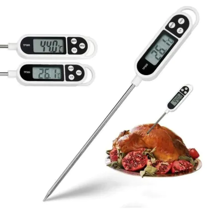 Termômetro Culinário Digital de Medição de Temperatura Tipo Espeto 03520 - TP300 Fornecedor Atacado Caixa Fechada