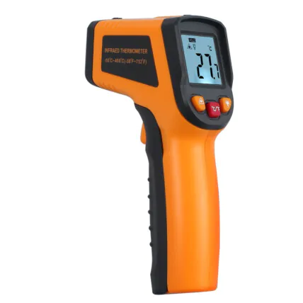 Termômetro Digital Infravermelho Com Mira Laser -50º a 380º C Exbom - 02203 DT-8380 Fornecedor Atacado Caixa Fechada