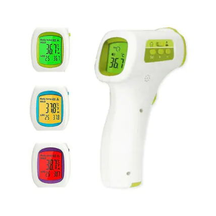 Termômetro Digital Médico Sem Contato Infravermelho Testa - JZK-601 Fornecedor Atacado Caixa Fechada