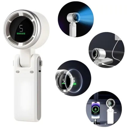 Mini Ventilador Portátil Turbo Portátil Bateria Recarregável Fornecedor Atacado Caixa Fechada