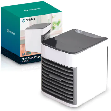 Climatizador Portátil e Umidificador de Ar USB ONISTEK - ON-FA108 Fornecedor Atacado Caixa Fechada
