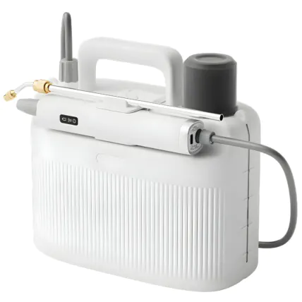 Pulverizador Elétrico Portátil Recarregável 5 Litros Branco Fornecedor Atacado Caixa Fechada