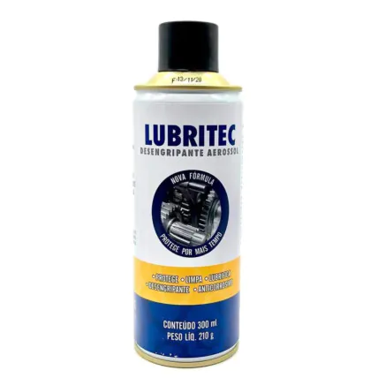 Micro Óleo Desengripante Aerossol 300ml 210g Lubritec - LT_300MLX210G Fornecedor Atacado Caixa Fechada