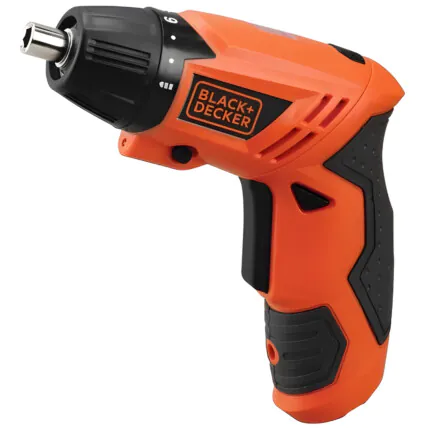 Parafusadeira Angular Black+Decker 1/4 Pol. 4,8V com Carregador Bivolt e Acessórios Fornecedor Atacado Caixa Fechada