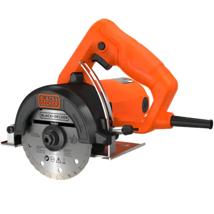 Serra Mármore Black+Decker 127V 4-3/8" 110mm 1200W + 1 Disco Fornecedor Atacado Caixa Fechada