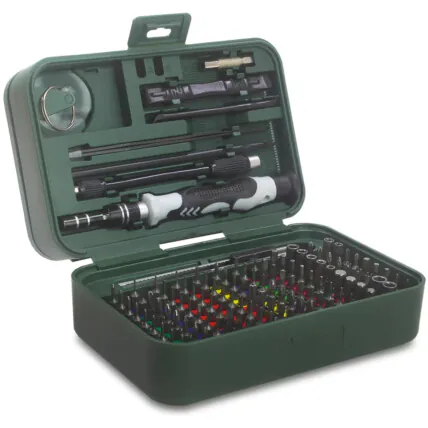 Kit de Ferramentas e Chaves 132 em 1 para Reparo e Manutenção KAPBOM - KA-7066 Fornecedor Atacado Caixa Fechada
