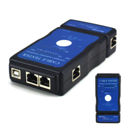 Testador de Cabo Rede RJ45/11/12 TI e Cabo Impressora Usb AF/BF 03995 - M726AT Fornecedor Atacado Caixa Fechada