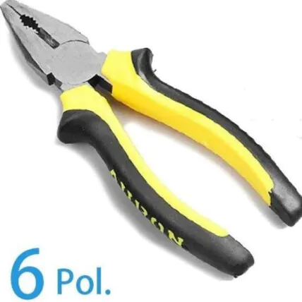 Alicate Universal de 6 Polegadas Exbom - HSX-63 Fornecedor Atacado Caixa Fechada