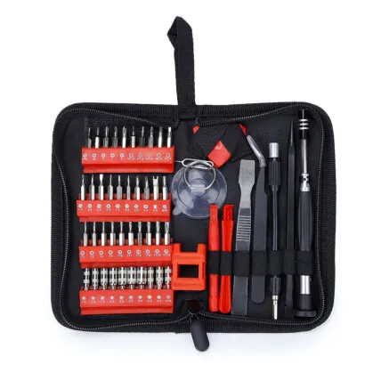 Kit de Chaves 56 Em 1 Ferramenta Profissional para Reparo e Manutenção com Bolsa 03237 - TE-J056A Fornecedor Atacado Caixa Fechada