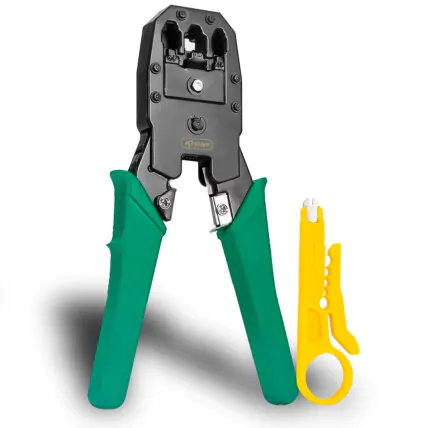 Alicate Crimpador e Decaptador para Cabos Rj11, Rj12 e Rj45 Knup - KP-AL0001 Fornecedor Atacado Caixa Fechada
