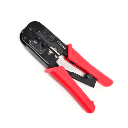 Alicate para Crimpar RJ11/RJ12/RJ45 PlusCable - LT-C20 Fornecedor Atacado Caixa Fechada