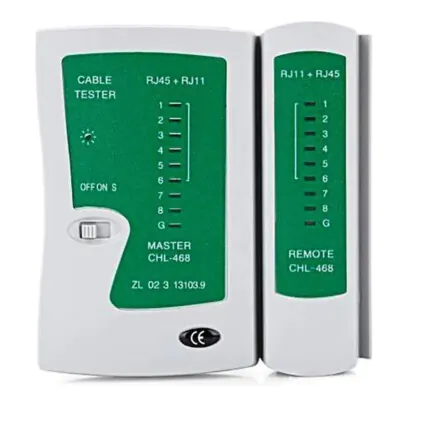 Testador de Cabo Rj45 e Rj-11 Exbom - 01978 Fornecedor Atacado Caixa Fechada