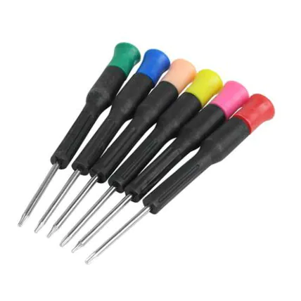 Jogo de Chaves Torx para Celular com 6 Peças - 056-0406 Fornecedor Atacado Caixa Fechada