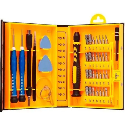 Conjunto de Chave de Fenda Magnética 38 Em 1 para Consertos de Smartphones e Notebooks Profissional - KLTE-3801/ 6097A Fornecedor Atacado Caixa Fechada
