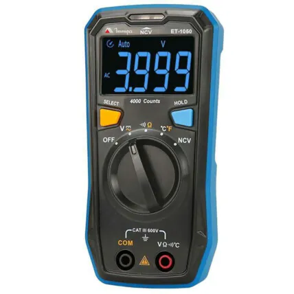 Multímetro Digital Minipa CAT III 600V - ET-1050 Fornecedor Atacado Caixa Fechada