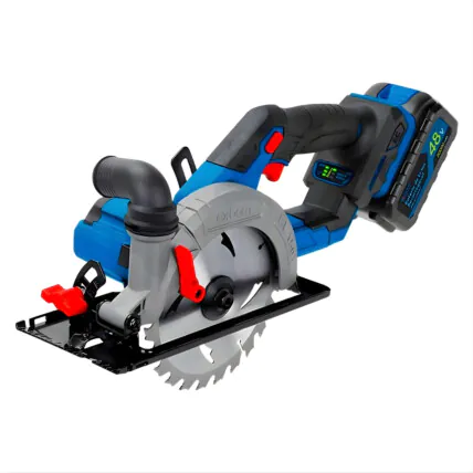 Serra Circular Profissional Bateria Brushless 48v MQL-SC1206 Fornecedor Atacado Caixa Fechada