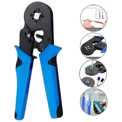 Alicate Crimpar Prensa Terminal 0,25mm² Até 10mm² Ilhós Fornecedor Atacado Caixa Fechada