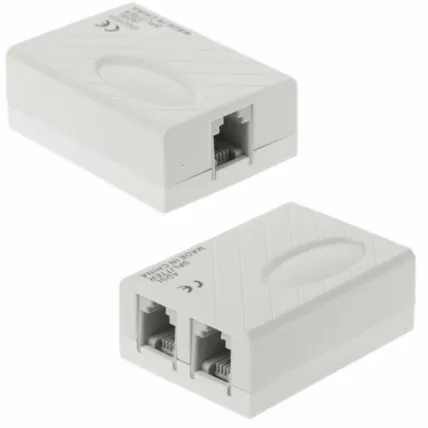 Filtro de Linha ADSL RJ11 c/ 1 saída LE Xtrad - XT-2033 Fornecedor Atacado Caixa Fechada