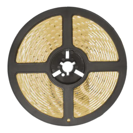 Fita de Led Branco Quente 5 Metros 12v 4.8w Sem Silicone LUX POWER - IP20-3528BQ Fornecedor Atacado Caixa Fechada