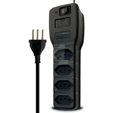 Filtro de Linha Power Line 4 Tomadas Bivolt 1540VA MULTICRAFT - 21428 Fornecedor Atacado Caixa Fechada