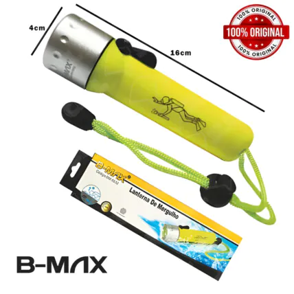Lanterna De Mergulho Recarregavel Super Potente BM-8532 Fornecedor Atacado Caixa Fechada