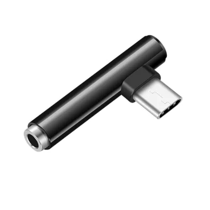 Adaptador Type C para Fone de Ouvido P2 3,5mm Verde - ZJT-T-01 Fornecedor Atacado Caixa Fechada