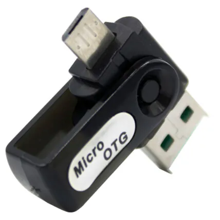 Adaptador Otg com Saída Usb e Leitor de Cartão Sd Sumexr - YHL-18 Fornecedor Atacado Caixa Fechada