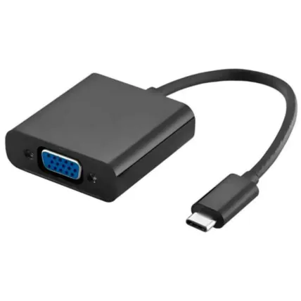 Cabo Adaptador Usb Tipo-C Macho para VGA Fêmea KNUP - KP-AD121 Fornecedor Atacado Caixa Fechada