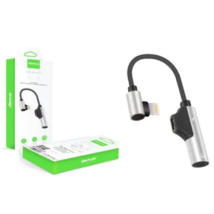 Adaptador Lightining IOS 2 em 1 para Fone e Carregador Verde - ZJT-2IP8-07 Fornecedor Atacado Caixa Fechada