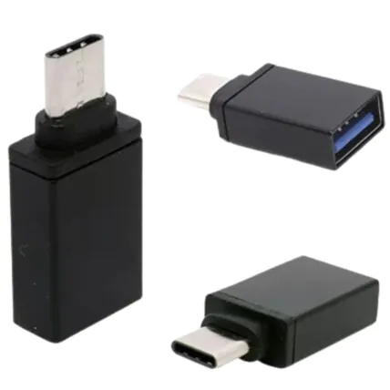 Adaptador OTG Type-C para USB 3.0 Fêmea ZJT-C-OTG Fornecedor Atacado Caixa Fechada