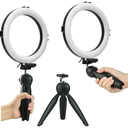 Iluminador Ring Light Led 16 Cm 6 Watts XZ - Bj-16d Fornecedor Atacado Caixa Fechada