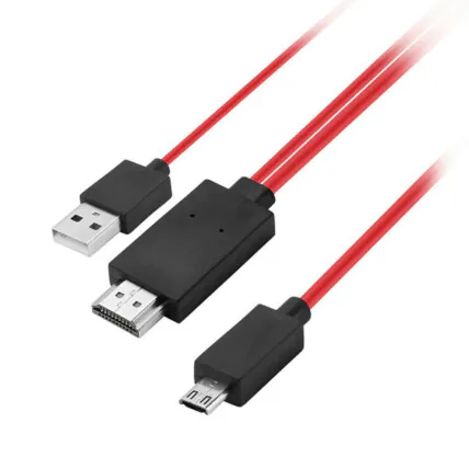 Cabo Adaptador Micro Usb para Hdmi S4 Mhl para Galaxy S3 S4 Note Ii Xtrad Dqx-01 Fornecedor Atacado Caixa Fechada