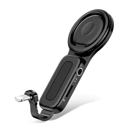 Adaptador Lightning IOS Bluetooth com Anel Magnético para Fones P2 Verde - ZJT-IP8-01-Z / GL070 Fornecedor Atacado Caixa Fechada