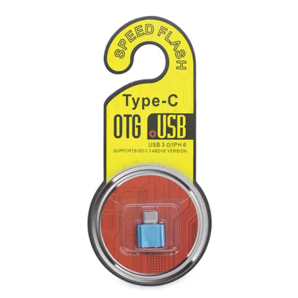 Adaptador OTG + Usb para Type C Speed Flash - YHL-T9 Fornecedor Atacado Caixa Fechada