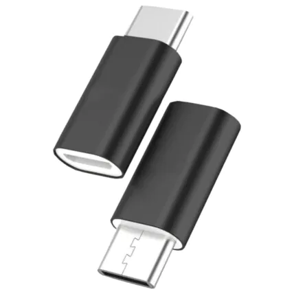 Adaptador Type-C Macho para Micro USB V8 Fêmea Verde - ZJT-C-V8 Fornecedor Atacado Caixa Fechada